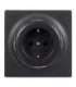 Fibaro FGWOF-011-8 socket-outlet Type F Black