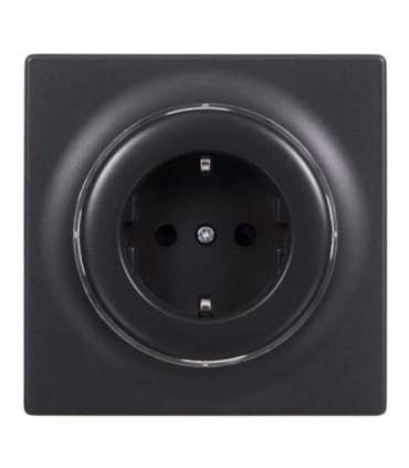 Fibaro FGWOF-011-8 socket-outlet Type F Black