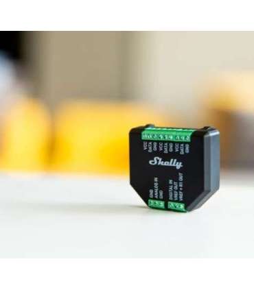 SHELLY Plus Add-On Indoor/outdoor Temperature sensor Built-in Wired