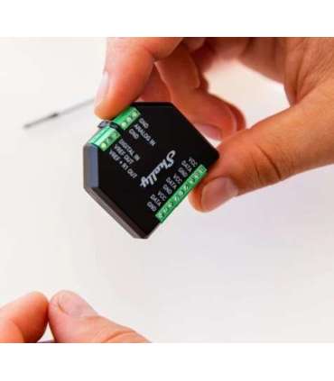 SHELLY Plus Add-On Indoor/outdoor Temperature sensor Built-in Wired