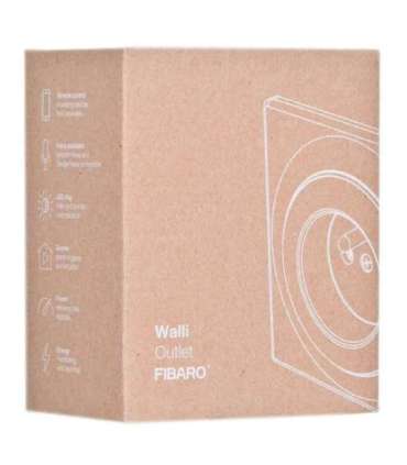 Fibaro Walli socket-outlet Type E White