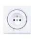 Fibaro Walli socket-outlet Type E White