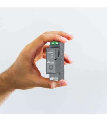 Shelly Qubino Wave Pro 2 electrical relay Grey