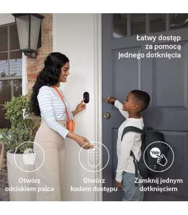 Yale 05/303000/BL Smart Keypad 2 - Numeric keypad with fingerprint reader Black