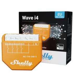 Shelly Qubino Wave i4 Smart switch 4-channel Z-Wave scene controller