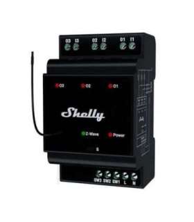 Shelly Qubino Wave Pro 3 3-channel Din Z-wave Bus Relay