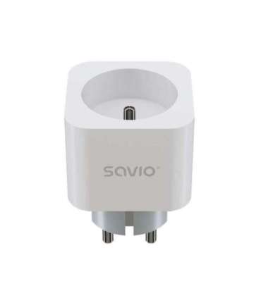 SAVIO WI-FI smart socket, 16A, AS-01, White