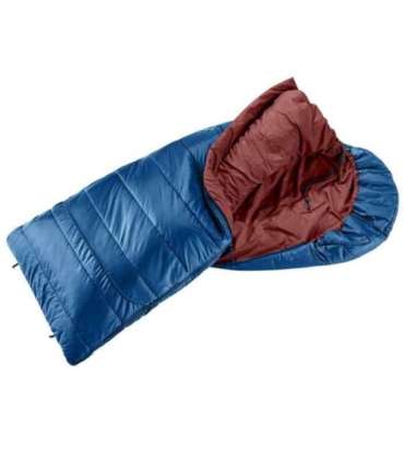 Deuter children's sleeping bag Starlight SQ (130-170 cm) - nightblue/redwood