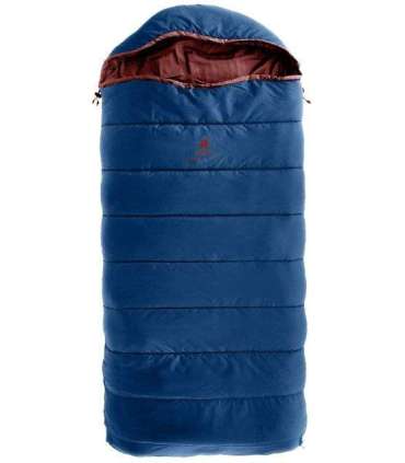 Deuter children's sleeping bag Starlight SQ (130-170 cm) - nightblue/redwood
