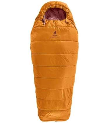 Deuter children's sleeping bag Starlight (130-170 cm) - maple-redwood
