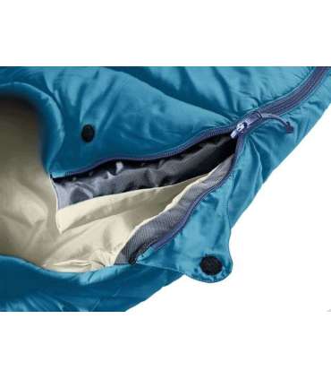 Deuter Little Star children's sleeping bag (95–130 cm) – wave/bone