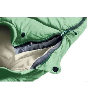 Deuter Little Star children's sleeping bag (95–130 cm) – spearmint/bone