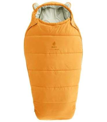 Deuter Little Star children's sleeping bag (95–130 cm) – amber/bone
