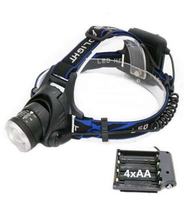 Esperanza EOT005 flashlight Black, Blue Headband flashlight LED