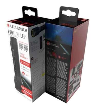 Ledlenser 502987 flashlight Black Hand flashlight LED