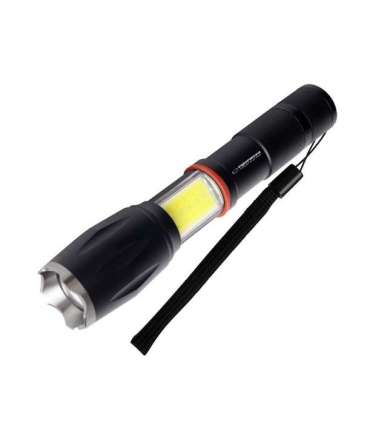 Esperanza Dione Black Hand flashlight LED