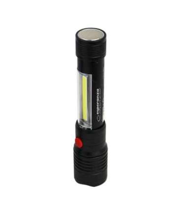 Esperanza Apate Black Hand flashlight LED