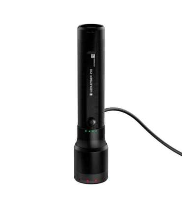 Ledlenser P7R Black Hand flashlight LED