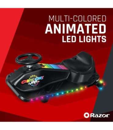 Razor CRAZY CART Shift Lightshow Lithium - Electric drift vehicle
