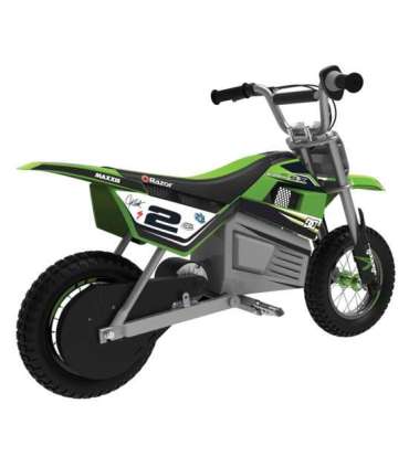 Razor Dirt Rocket SX350 McGrath electric scooter 1 seat(s) 22 km/h Black, Green, Grey, White