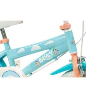 TOIMSA children's bicycle Bluey 12” Blue and lime blue