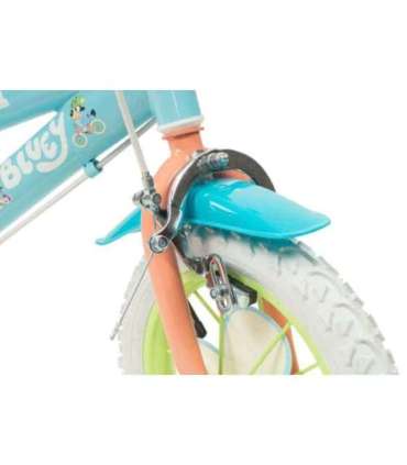 TOIMSA children's bicycle Bluey 12” Blue and lime blue