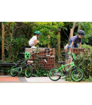 Huffy Minecraft 16" Bicycle, Green 21404W