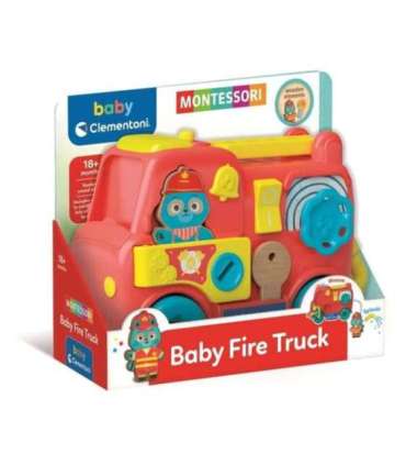Clementoni EDU Firefighter Montessori Vehicle