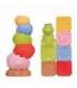 Tullo Sensory blocks – Montessori educational set, 13 pieces