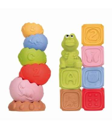 Tullo Sensory blocks – Montessori educational set, 13 pieces