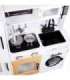 PROMIS WOODEN CHILDREN'S KITCHEN WITH ACCESSORIES
