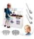 PROMIS Wooden children's kitchen with accessories
