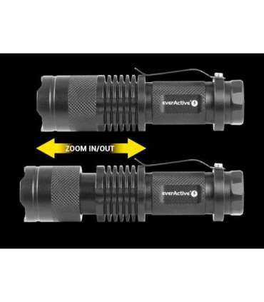 LED handheld flashlight everActive FL-180 "Bullet" with CREE XP-E2 LED