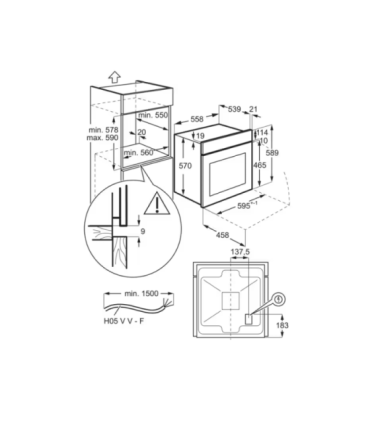 Electrolux EOH4P56BX