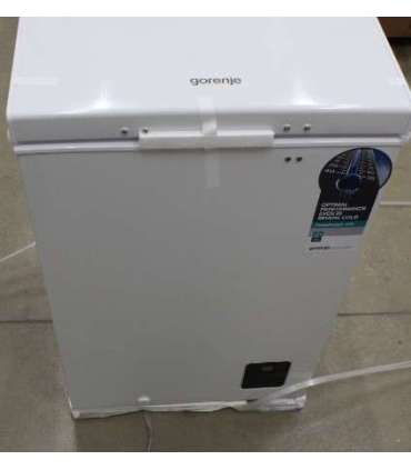 SALE OUT. Gorenje Freezer FH10EAW Energy efficiency class E Chest Free standing Height 85.4 cm Total net