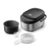 Philips Mini rice cooker HD3093/80 3000 series 600 W 0.85 L Number of programs 8 Black/Stainless Steel