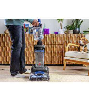 Bissell Carpet Cleaner PowerWash Hydrosteam Corded operating Washing function 1400 W Black/Cobalt Blue