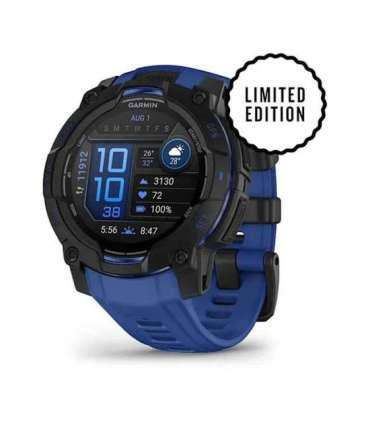 Garmin Instinct 3 3.05 cm (1.2") AMOLED 45 mm Digital 390 x 390 pixels Black GPS (satellite)
