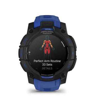 Garmin Instinct 3 3.05 cm (1.2") AMOLED 45 mm Digital 390 x 390 pixels Black GPS (satellite)
