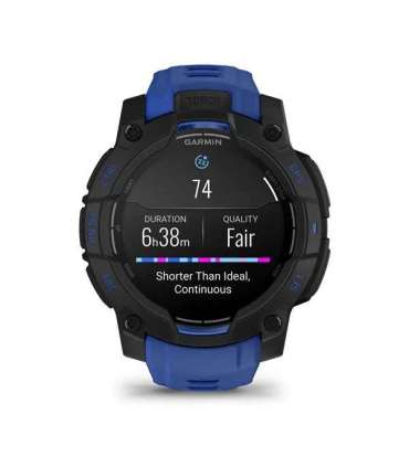 Garmin Instinct 3 3.05 cm (1.2") AMOLED 45 mm Digital 390 x 390 pixels Black GPS (satellite)
