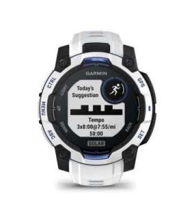 Garmin Instinct 2.29 cm (0.9") MIP 45 mm Digital 176 x 176 pixels Touchscreen Black, White GPS (satellite)
