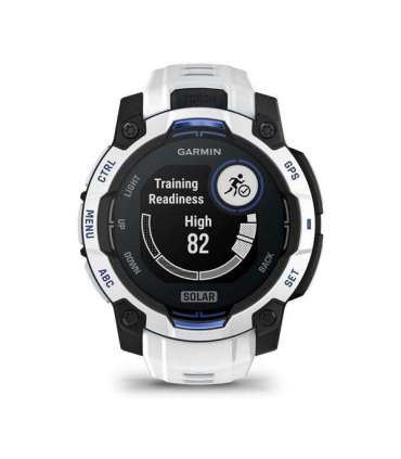 Garmin Instinct 2.29 cm (0.9") MIP 45 mm Digital 176 x 176 pixels Touchscreen Black, White GPS (satellite)