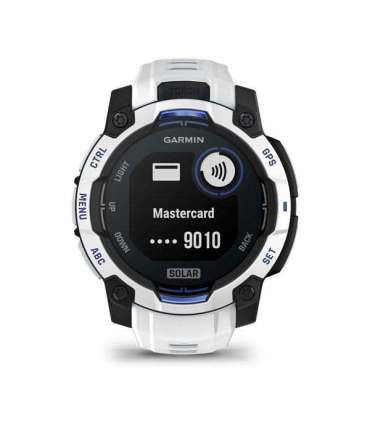 Garmin Instinct 2.29 cm (0.9") MIP 45 mm Digital 176 x 176 pixels Touchscreen Black, White GPS (satellite)