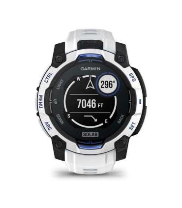 Garmin Instinct 2.29 cm (0.9") MIP 45 mm Digital 176 x 176 pixels Touchscreen Black, White GPS (satellite)