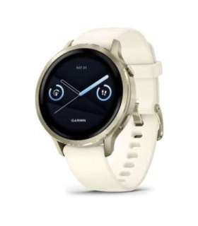 Garmin Venu 4 3.05 cm (1.2") AMOLED 41 mm Digital 390 x 390 pixels Touchscreen Gold Wi-Fi GPS (satellite)
