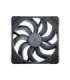 NF-A14x25 G2 PWM chromax.black - next-gen 140mm fan (black)