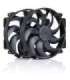 NF-A14x25r G2 PWM Sx2-PP chromax.black - dual fan set, black