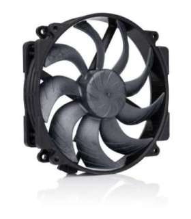 NF-A14x25r G2 PWM chromax.black - Next-gen round 140mm fan (black)