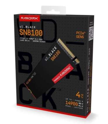 SanDisk WD_BLACK™ SN8100 NVMe™ SSD POWERED BY 4 TB