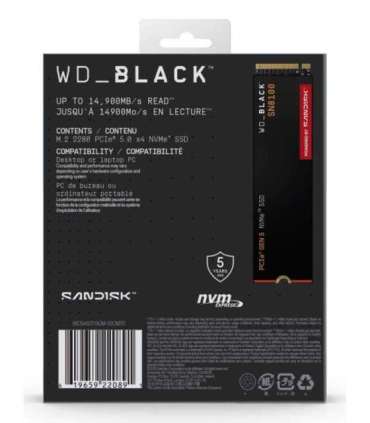 SanDisk WD_BLACK™ SN8100 NVMe™ SSD POWERED BY 4 TB